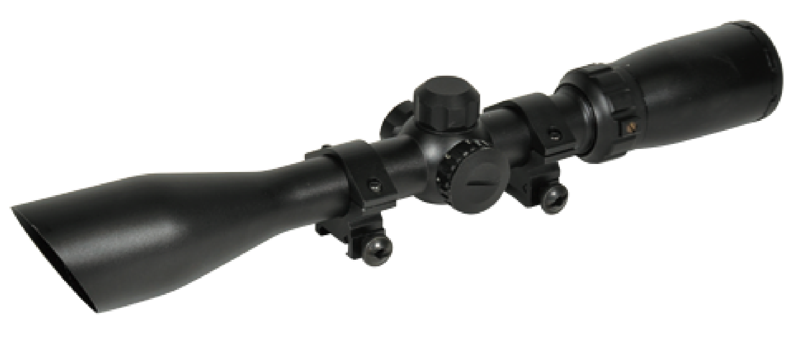 SWISS ARMS Aiming Scope 3-9 x 40 Blue reticle with rings/C24