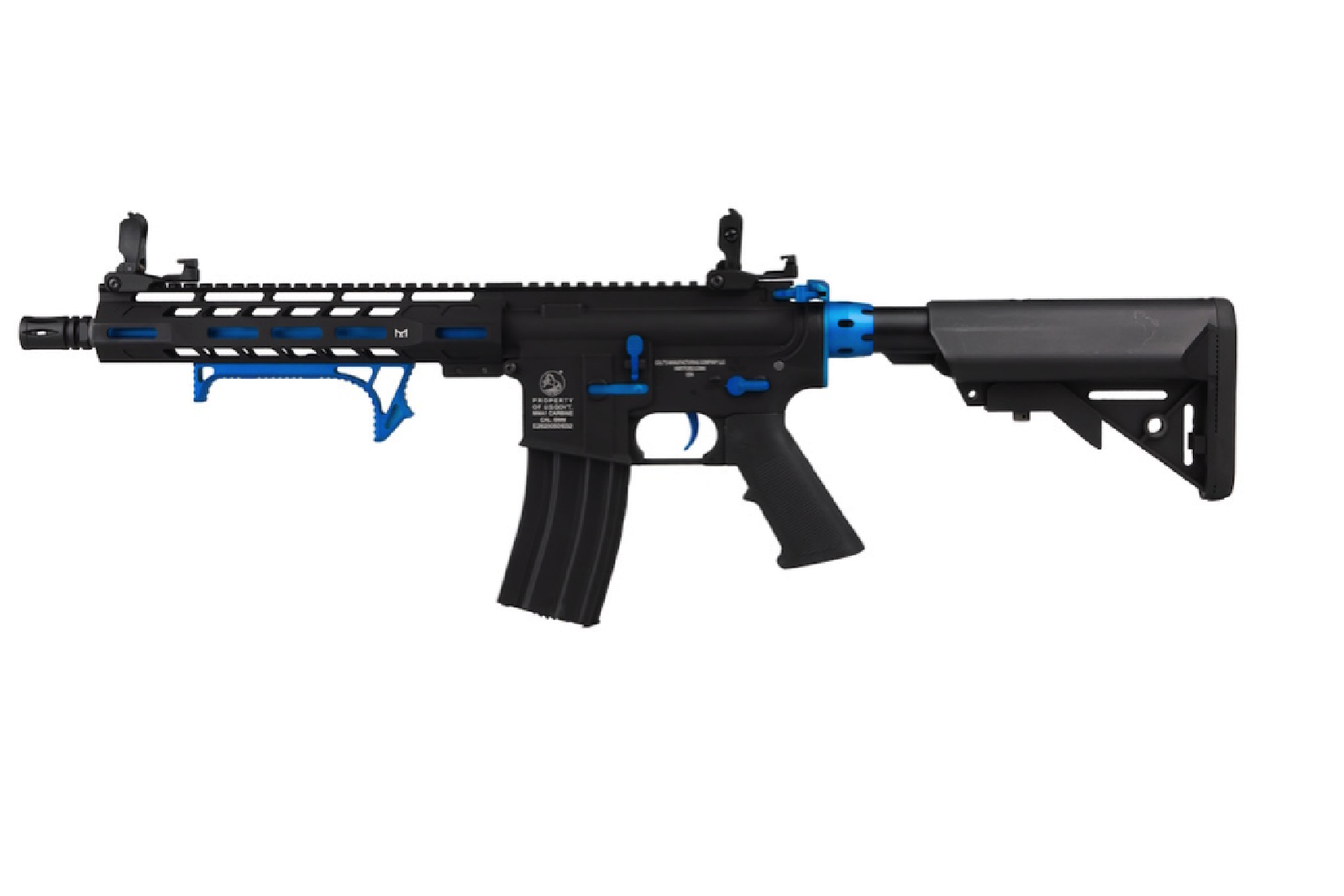 Colt M4 Hornet Blue Fox Ed AEG Full metal 300 BBS 1 J Mosfet /C4