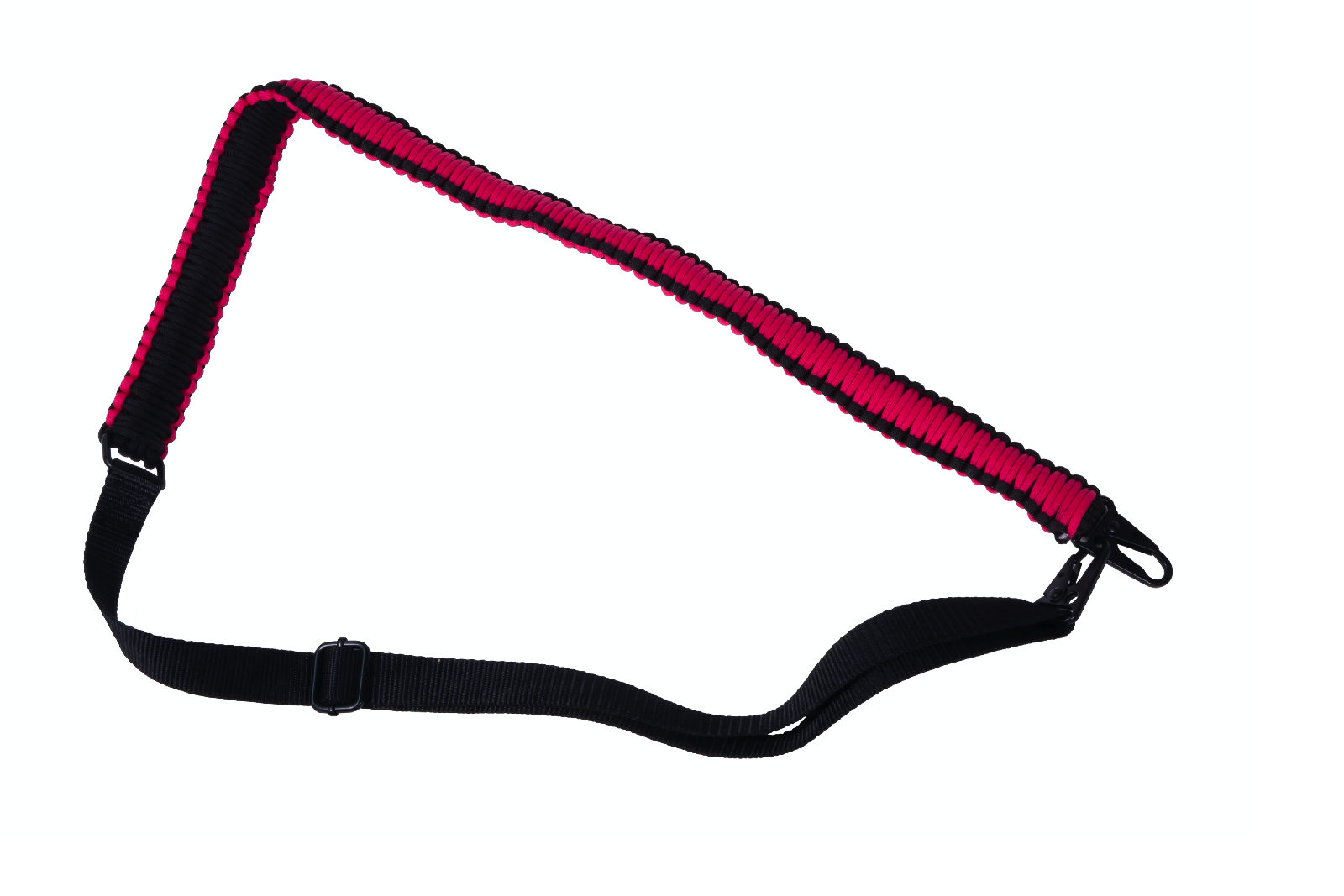 2 Point Black Bungee Sling Polyester Ribbon /C120