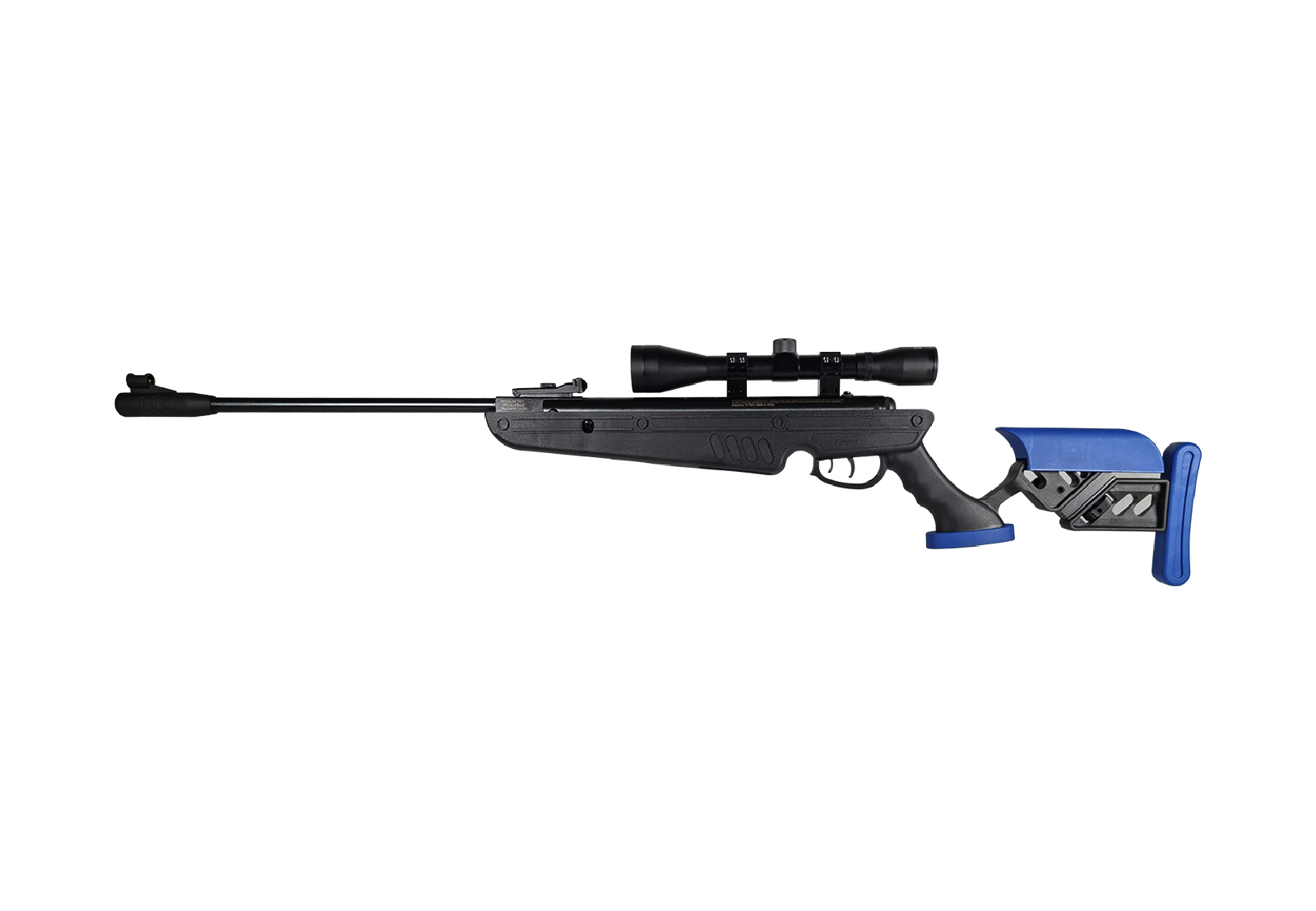 Swiss Arms TG 1 Nitrogen 4.5 mm grey - blue 19.9 J + scope 4x40E