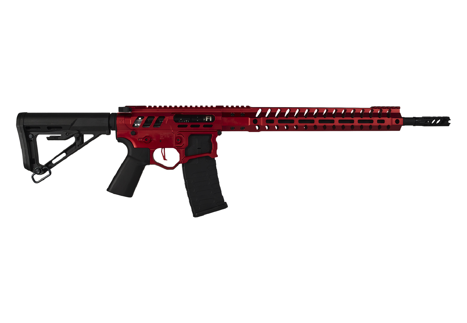 EMG F-1 Firearms UDR-15 AR15 2.0 eSilverEdge AEG Red RS3 Stock 400 fps