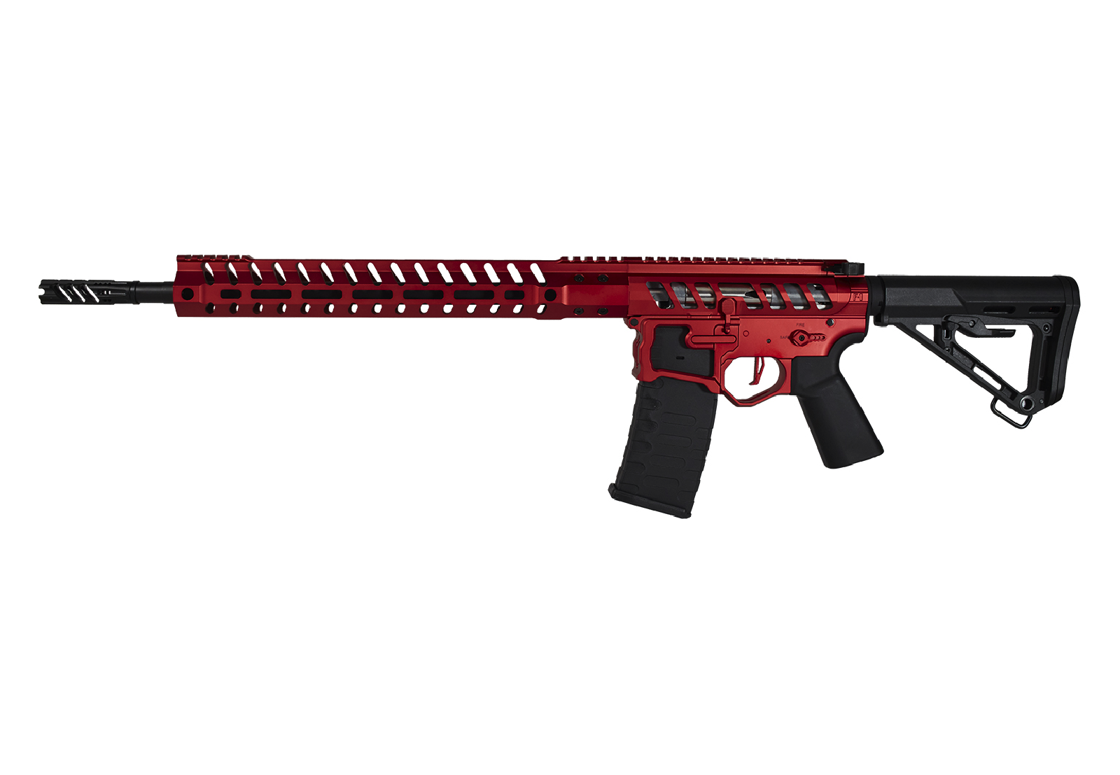 EMG F-1 Firearms UDR-15 AR15 2.0 eSilverEdge AEG Red RS3 Stock 400 fps