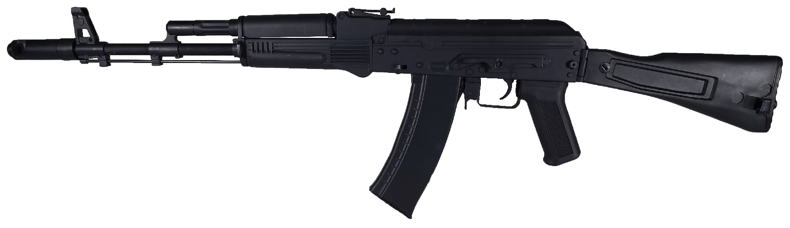 AK-74M black Acier AEG 6 mm 450 BBS 1J /C4