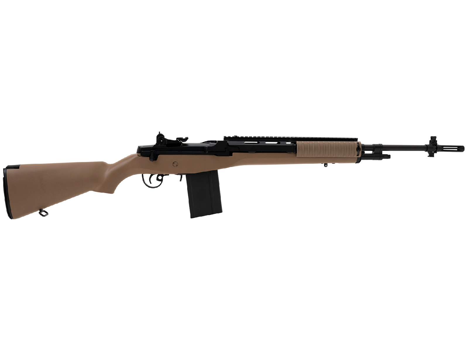 Matrix Field Ops Series M14 DMR Airsoft AEG Package by CYMA (Color: Tan)